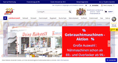 Desktop Screenshot of naehwelt.de